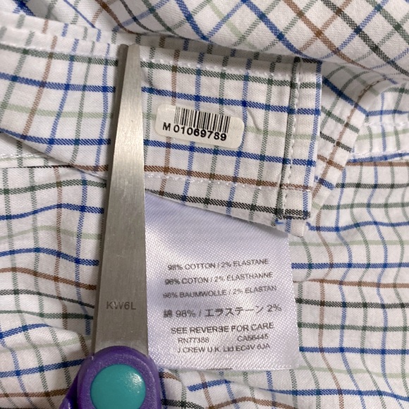 J Crew Mens Button Down Shirt - Picture 4 of 4